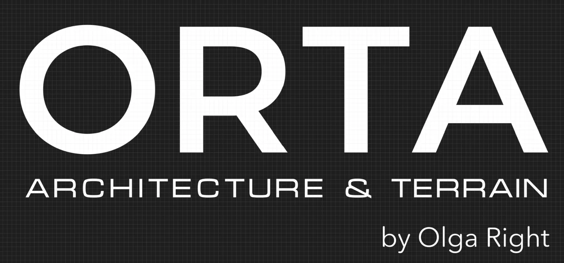 Логотип архитектурной практики ORTA